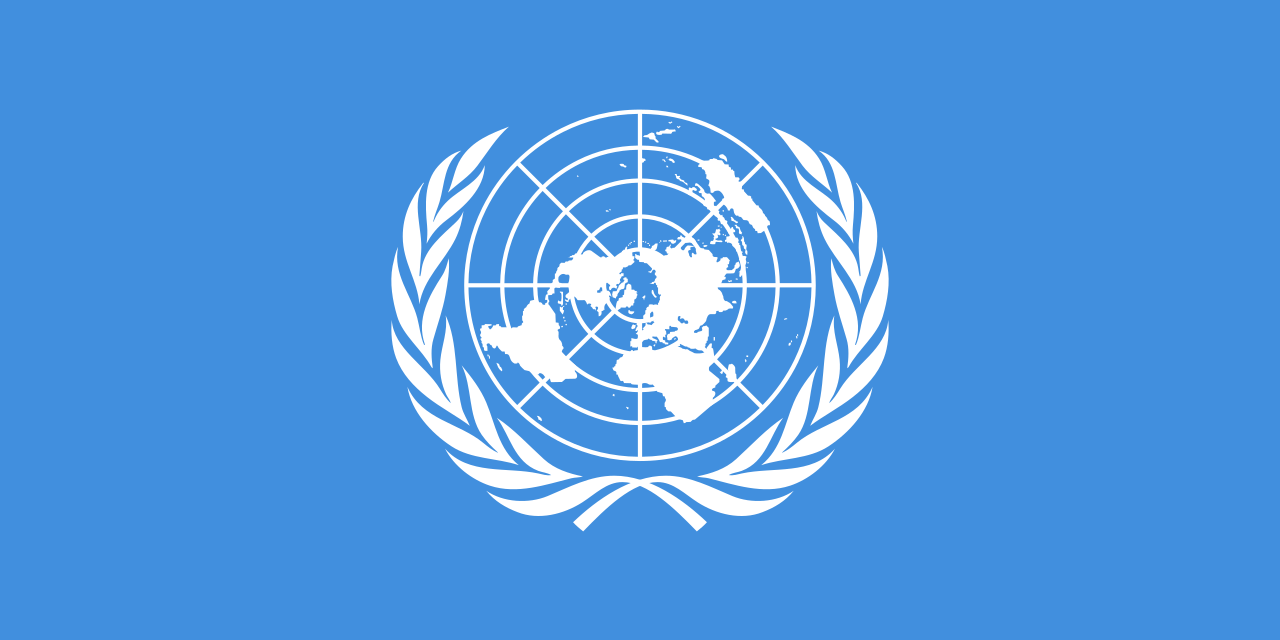 Flagge der Vereinten Nationen