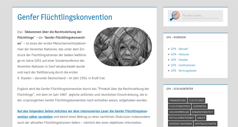 Genfer Flüchtlingskonvention